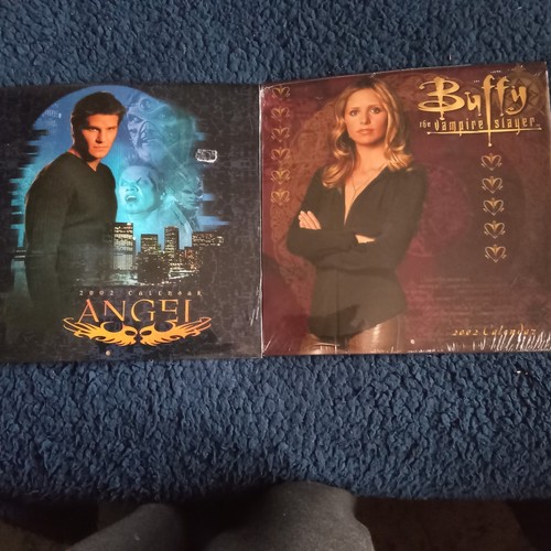 Buffy and angel 2002 calendars - buffy,