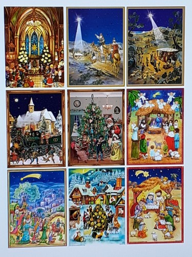 Traditional advent calendars - traditional,