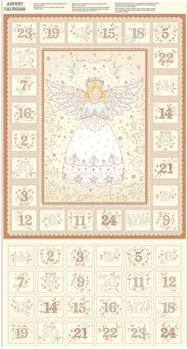 Makower christmas angels cream - makower,