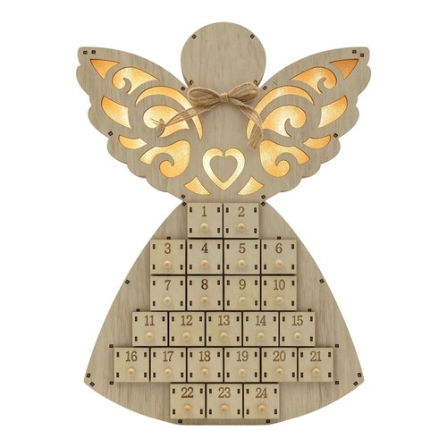 Christmas wooden advent - wooden,