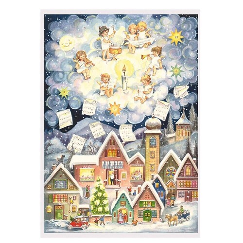 Angels over village richard - angels,