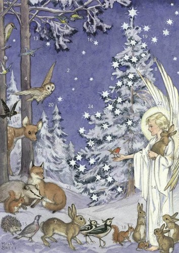Christmas advent calendar - christmas,